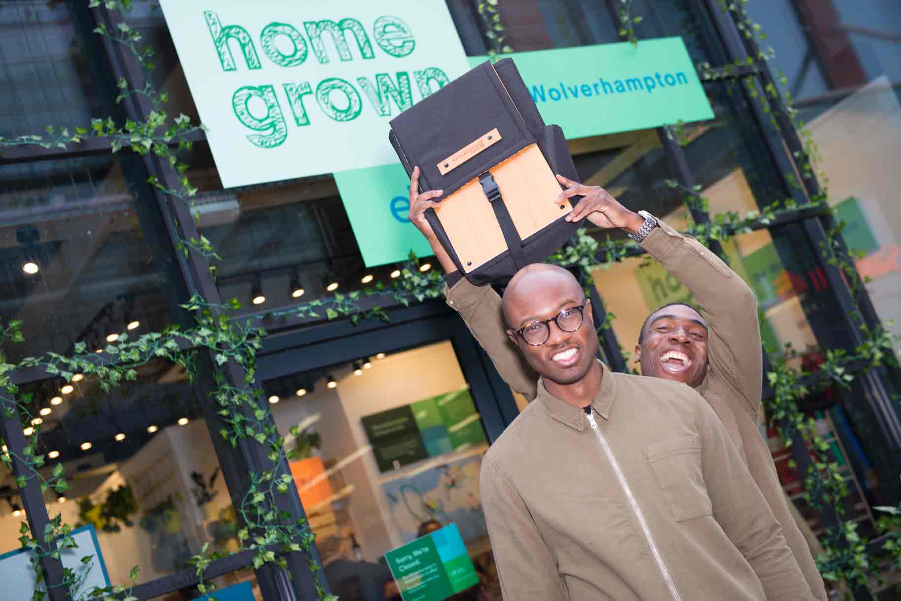 the uk first ebay pop up shop in wolverhampton with goodstart jones